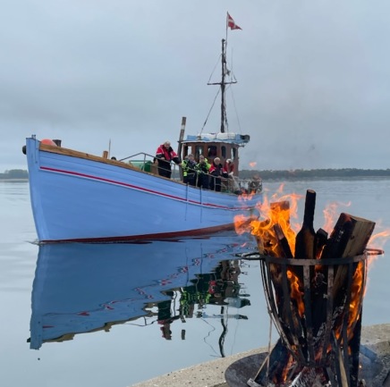 Rigmor vender hjem til Ebeltoft Havn