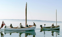 Jollerne Mary og Biologen ved Ebeltoft Havn